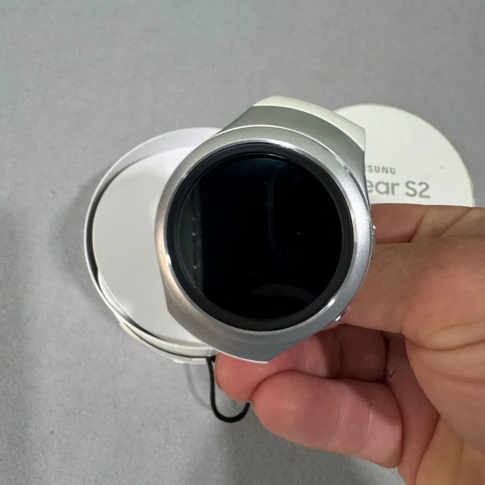 Samsung Gear S2 Smartwatch Unisex Small Silver SM-R730A Stainless Steel AT&T